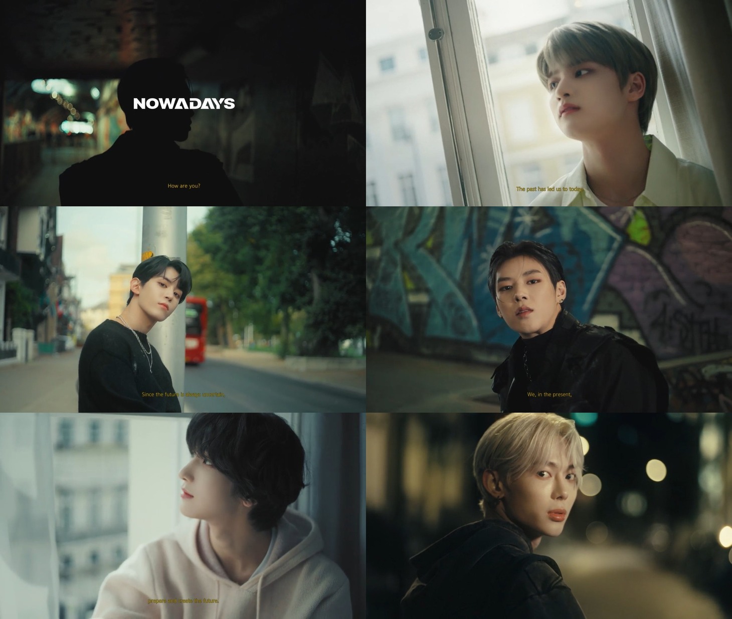 「We are 'NOWADAYS'.」より。