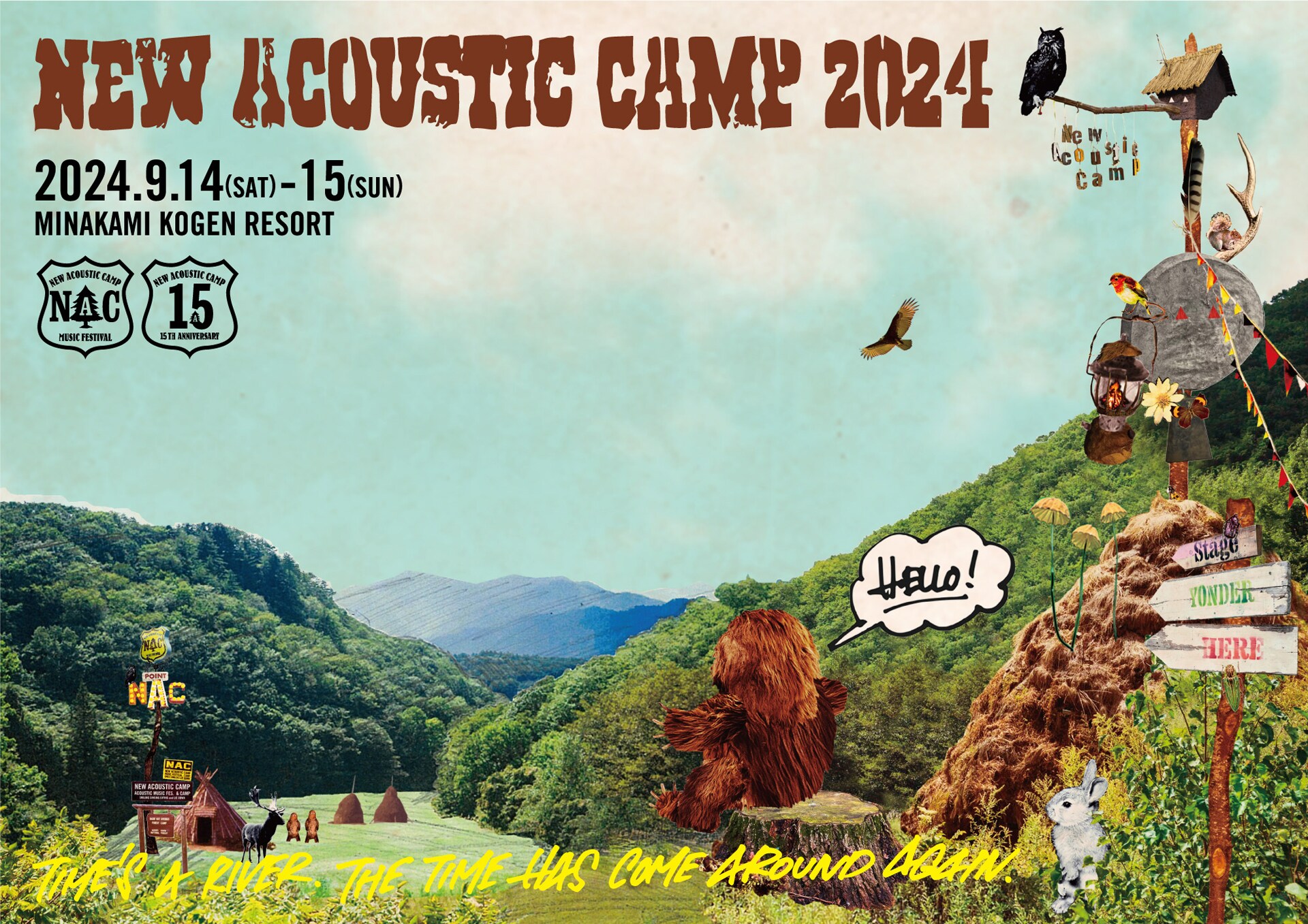 New Acoustic Camp 2024 ニューアコ 2日通し入場券1枚 【公式通販】