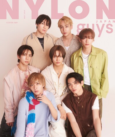「NYLON JAPAN guys」に登場するIMP.。
