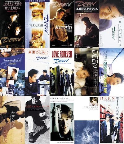 DEENの初期シングル一覧。
