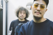 手前からTaiTan（Dos Monos）、U-zhaan。