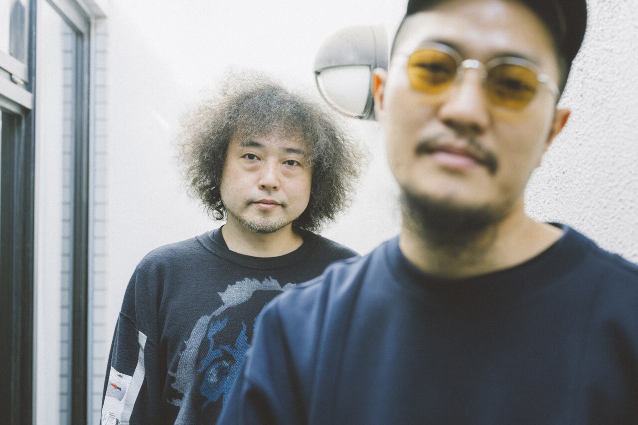 手前からTaiTan(Dos Monos)、U-zhaan。