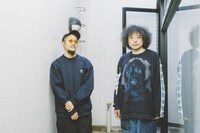 左からTaiTan（Dos Monos）、U-zhaan。