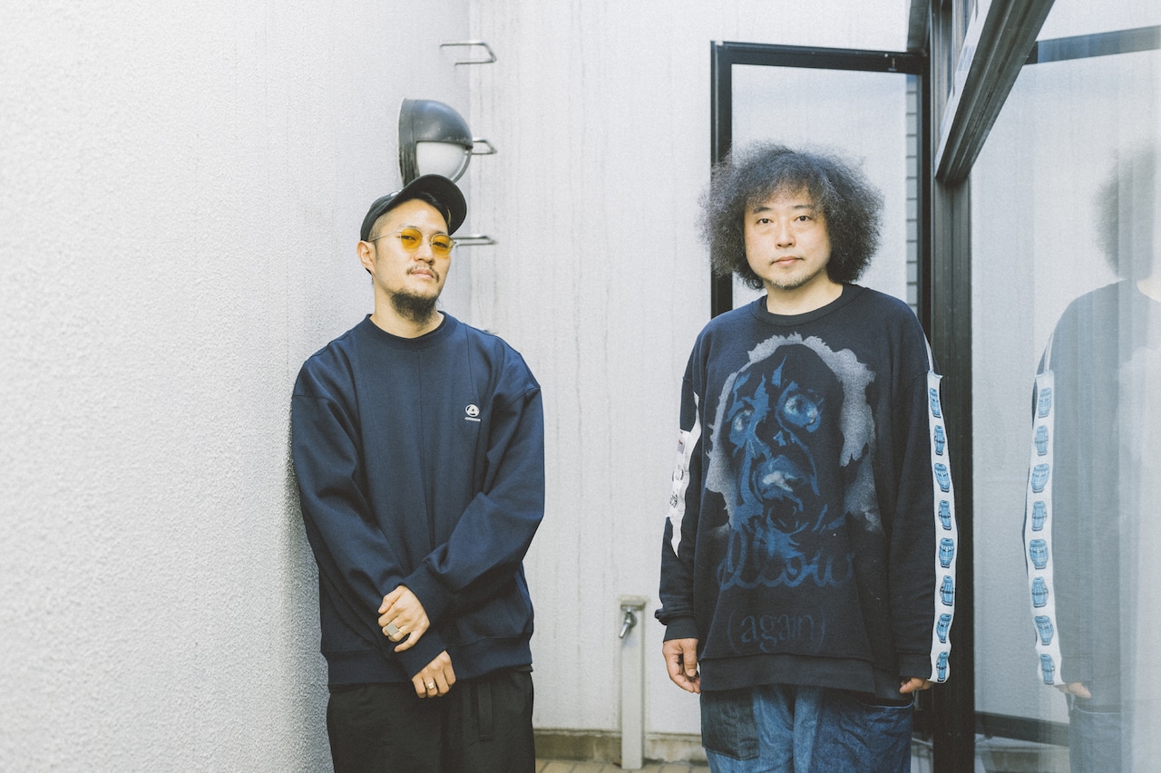 左からTaiTan(Dos Monos)、U-zhaan。