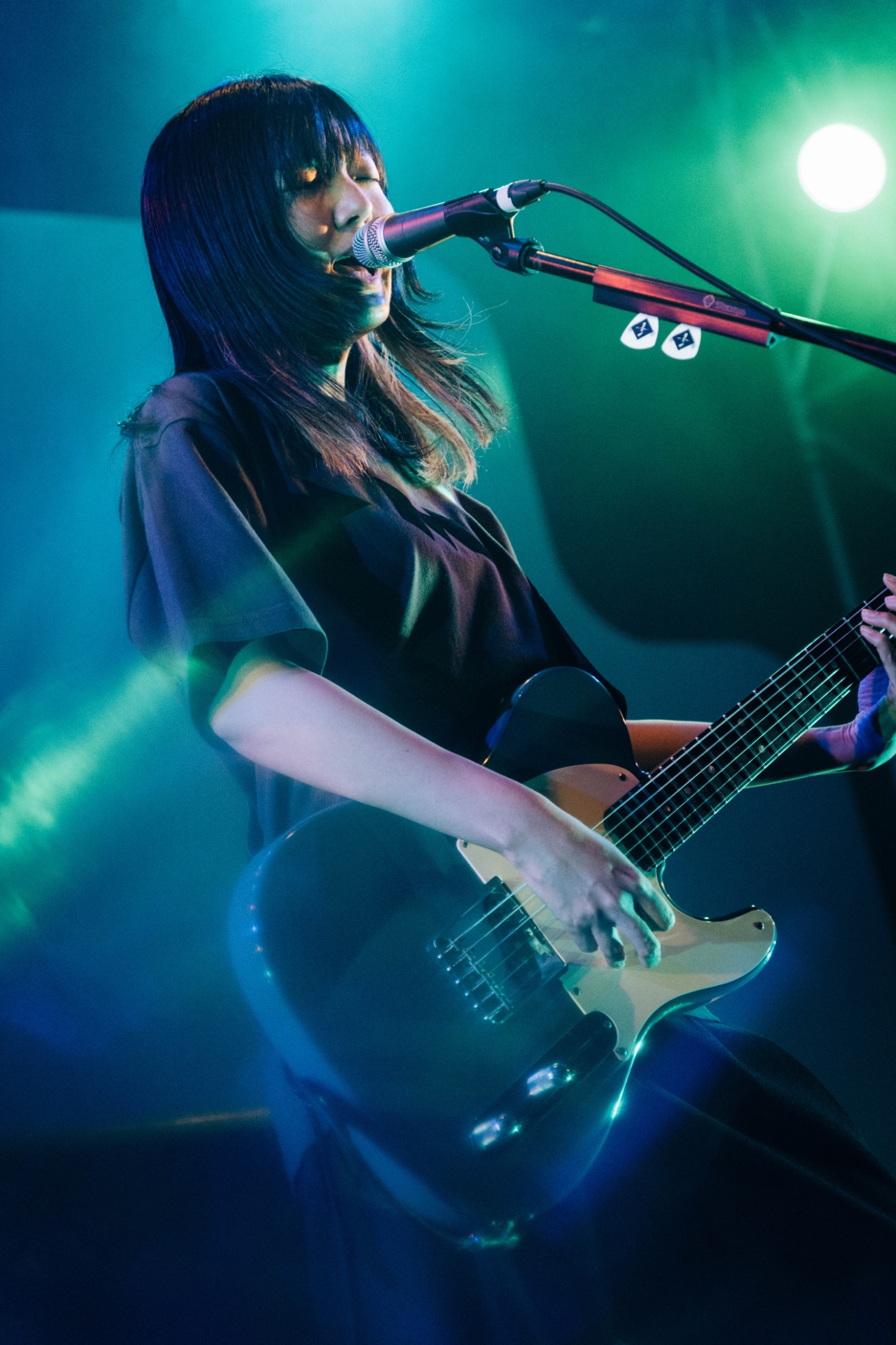 ユウ（G, Vo / チリヌルヲワカ）（Photo by Kana Tarumi）