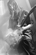 ユウ(G, Vo / チリヌルヲワカ)(Photo by Kana Tarumi)