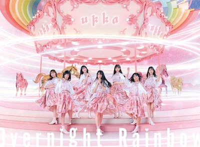 ukka「Overnight Rainbow」type-Aジャケット