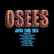「OSEES JAPAN TOUR 2024」告知ビジュアル
