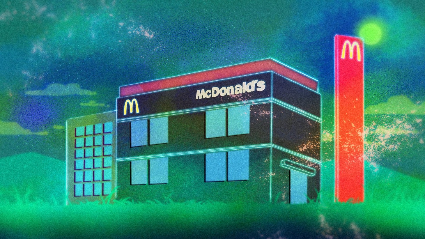 マクドナルドの新テレビCMより。