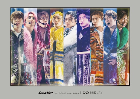 Snow Man「Snow Man 1st DOME tour 2023 i DO ME」ジャケット