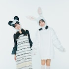 日向坂46「H46 MODE」パネル展開催、さまざまな動物に扮したメンバー8人の写真を展示