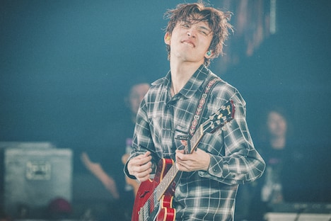 柳沢進太郎(G / go!go!vanillas)(撮影:西槇太一)