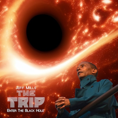 ジェフ・ミルズ「THE TRIP - ENTER THE BLACK HOLE」配信ジャケット