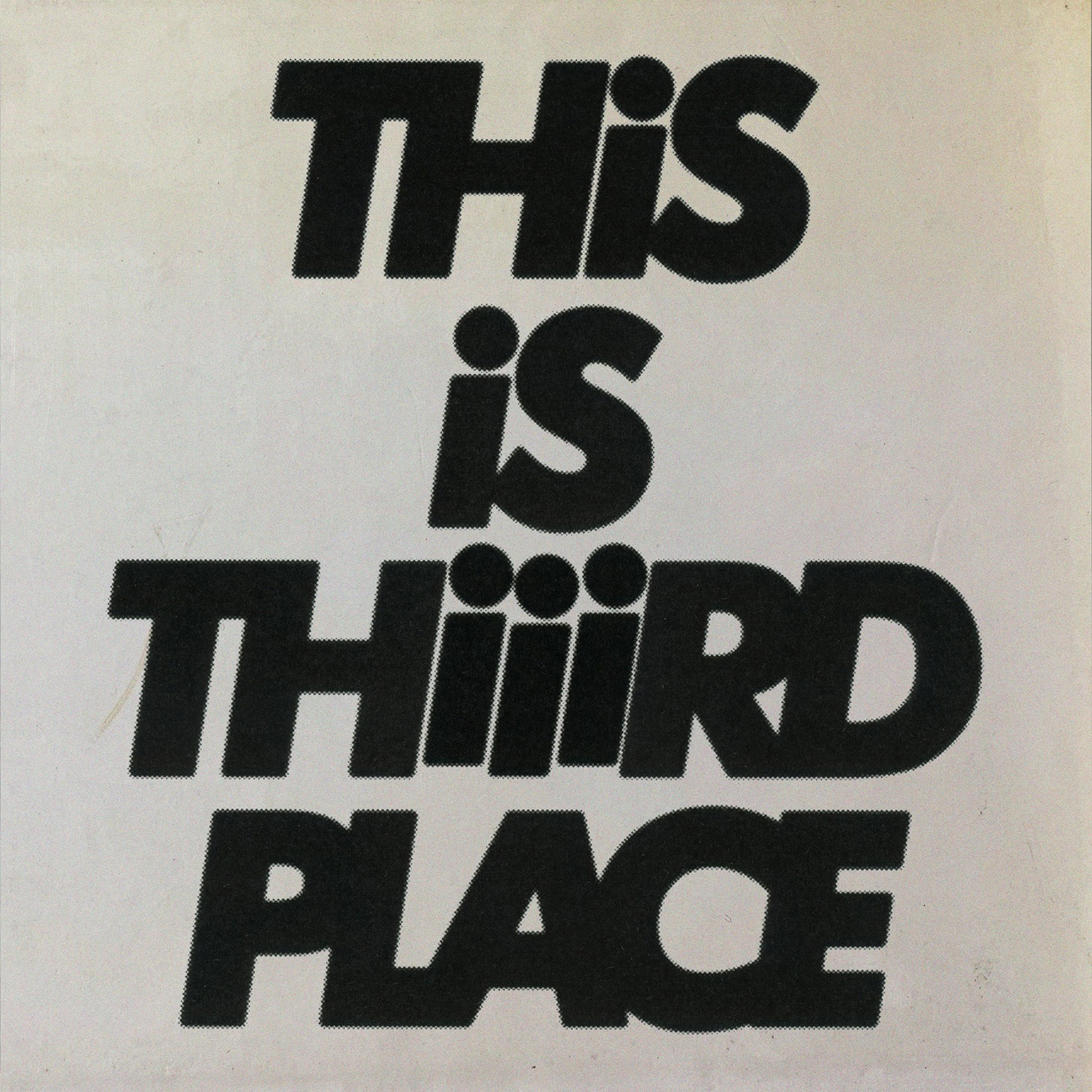 Thiiird Place「This is Thiiird Place」ジャケット