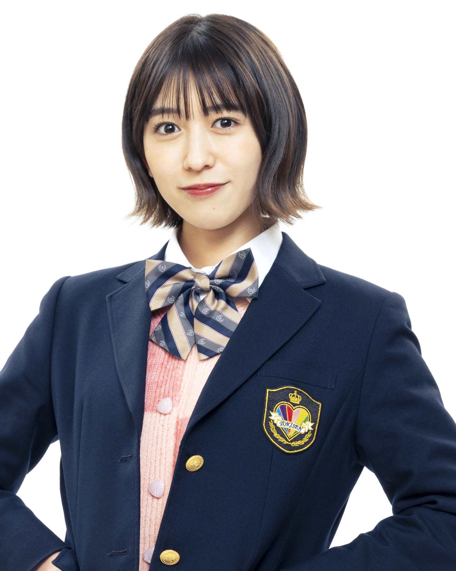 葛西桃華役の小泉遥香。(c)リアドラ「リトライ、青春！」製作委員会