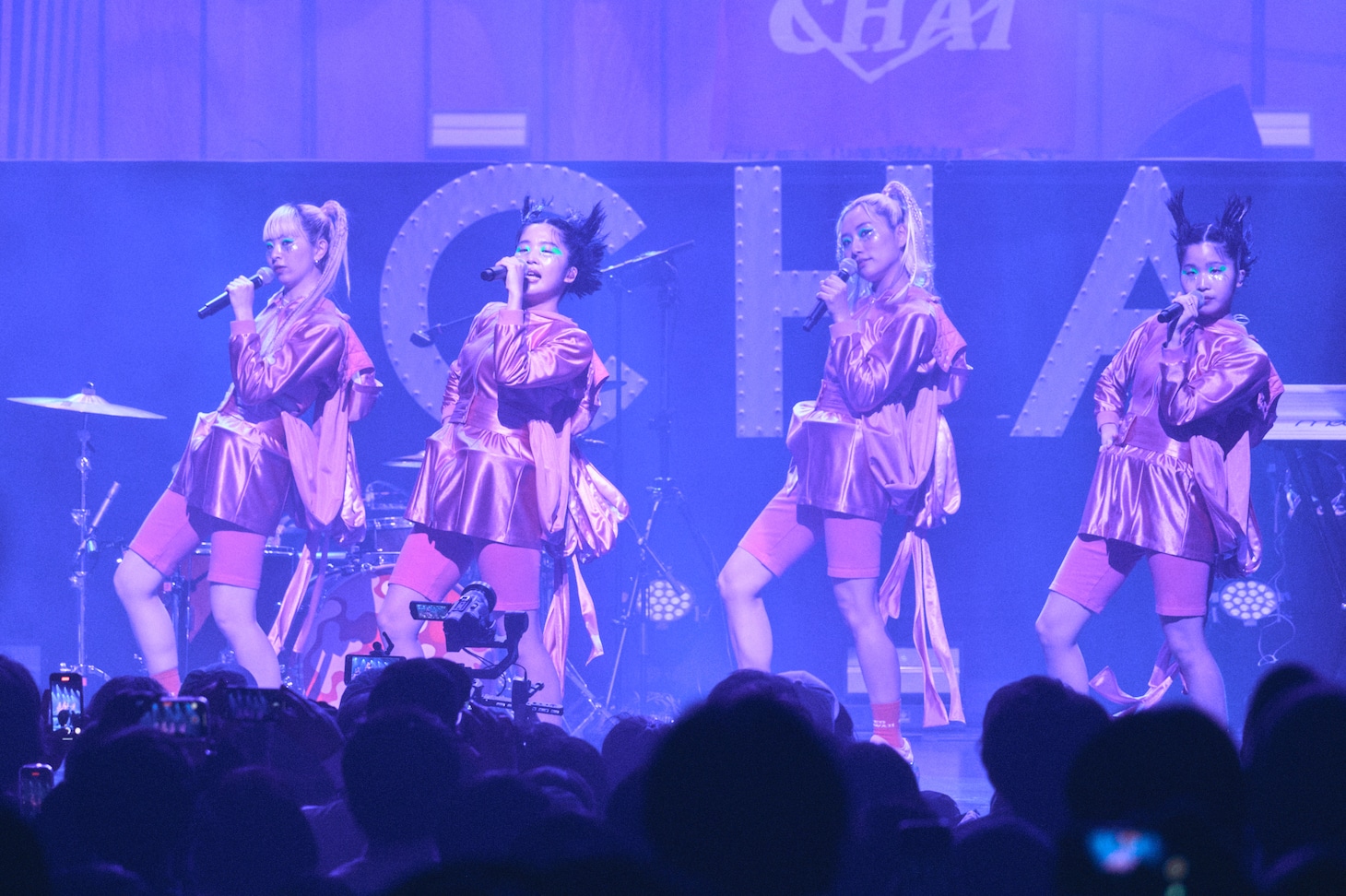 「CHAI JAPAN TOUR 2024『We The CHAI Tour!』」東京・EX THEATER ROPPONGI公演の様子。（Photo by Yoshio Nakaiso）