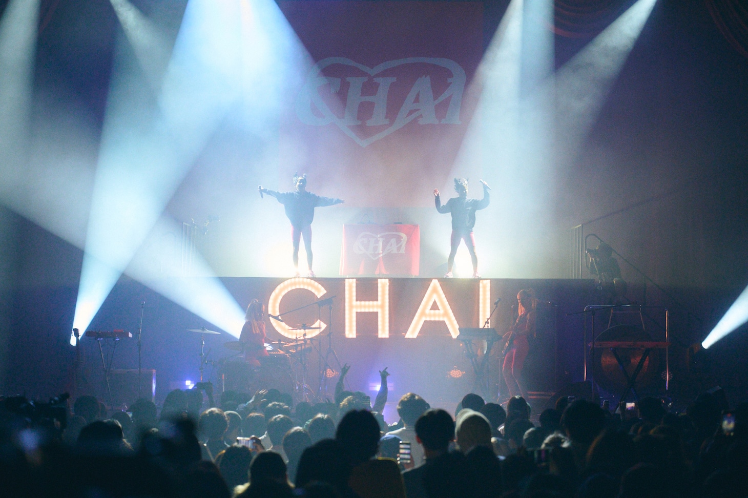 「CHAI JAPAN TOUR 2024『We The CHAI Tour!』」東京・EX THEATER ROPPONGI公演の様子。（Photo by Yoshio Nakaiso）