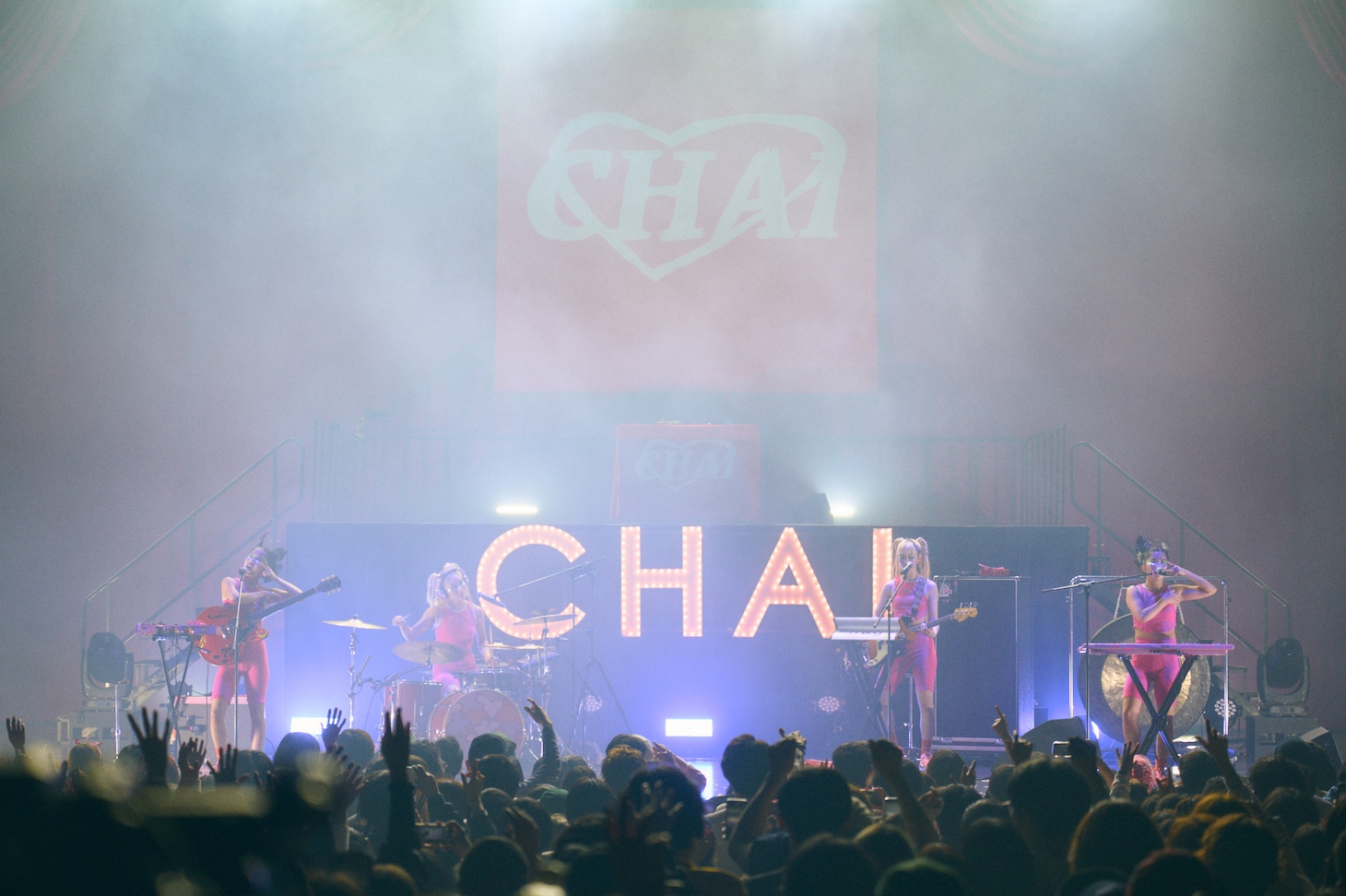 「CHAI JAPAN TOUR 2024『We The CHAI Tour!』」東京・EX THEATER ROPPONGI公演の様子。（Photo by Yoshio Nakaiso）