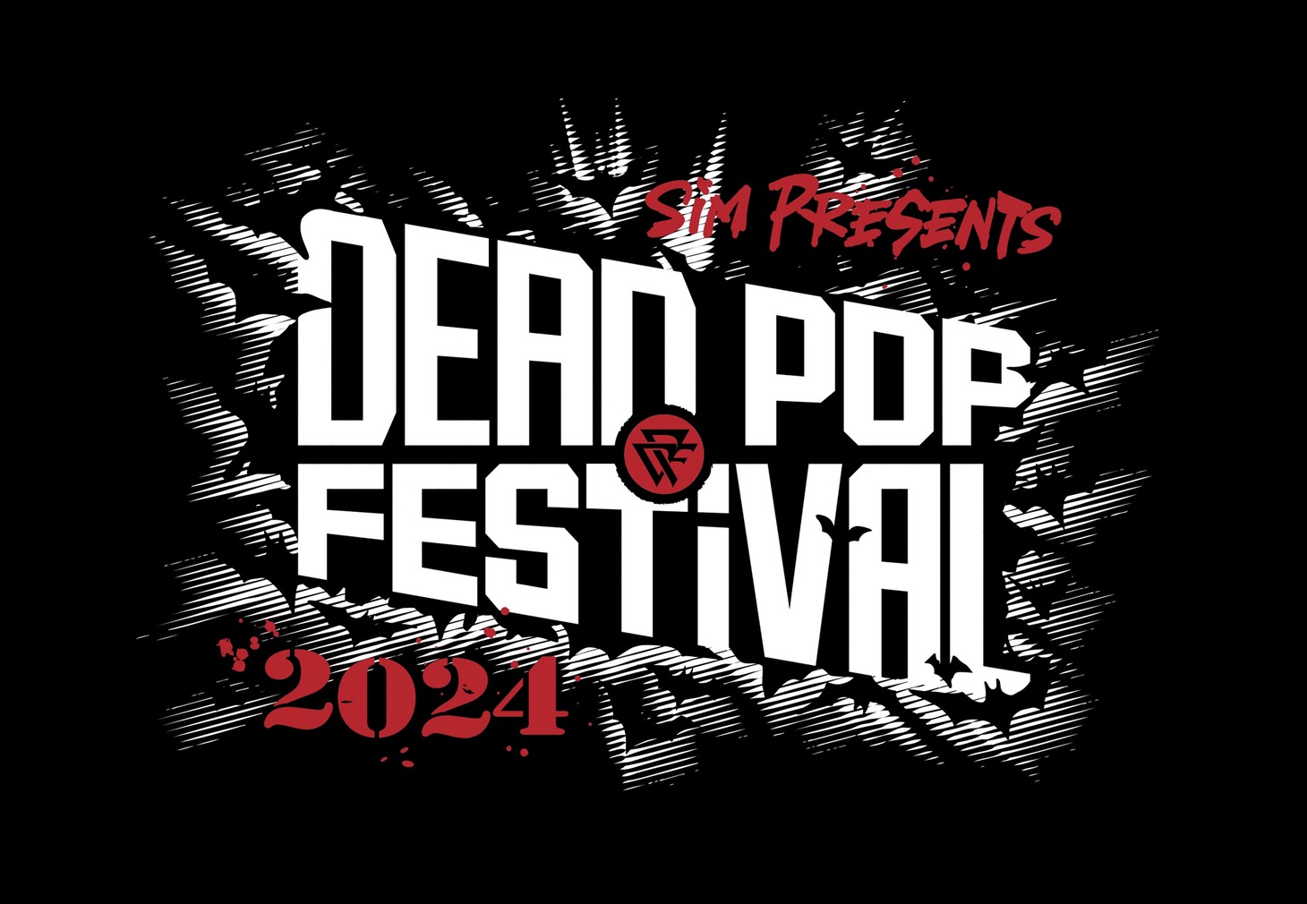 「DEAD POP FESTiVAL 2024」ロゴ
