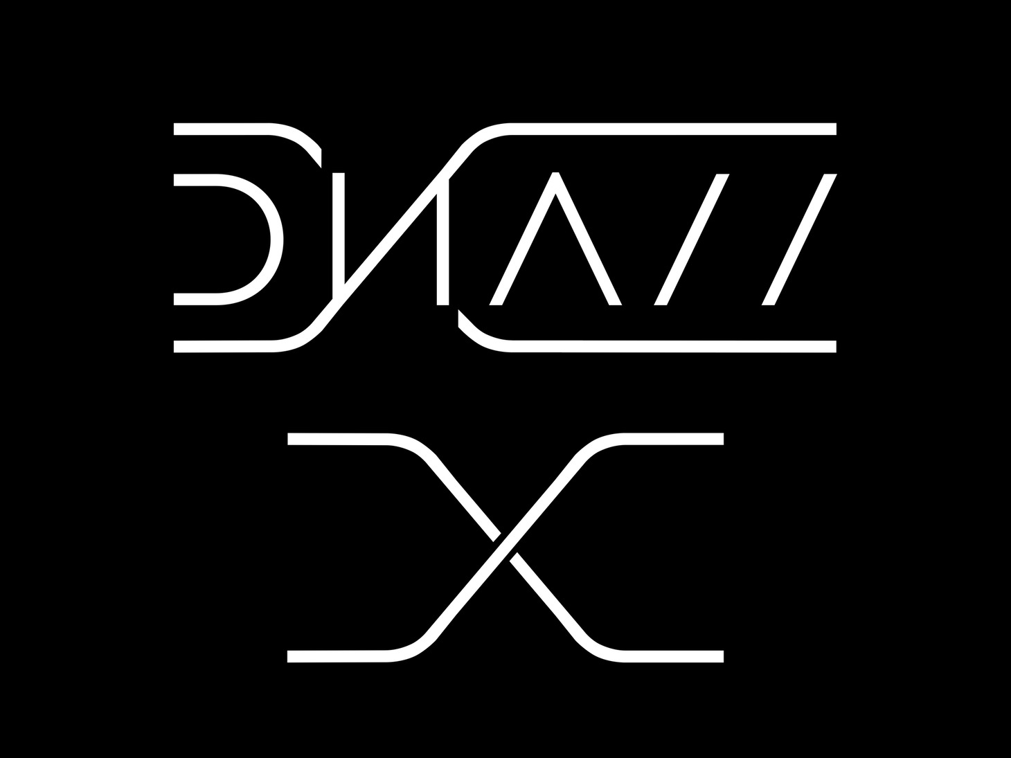 「D'N'A」ロゴ