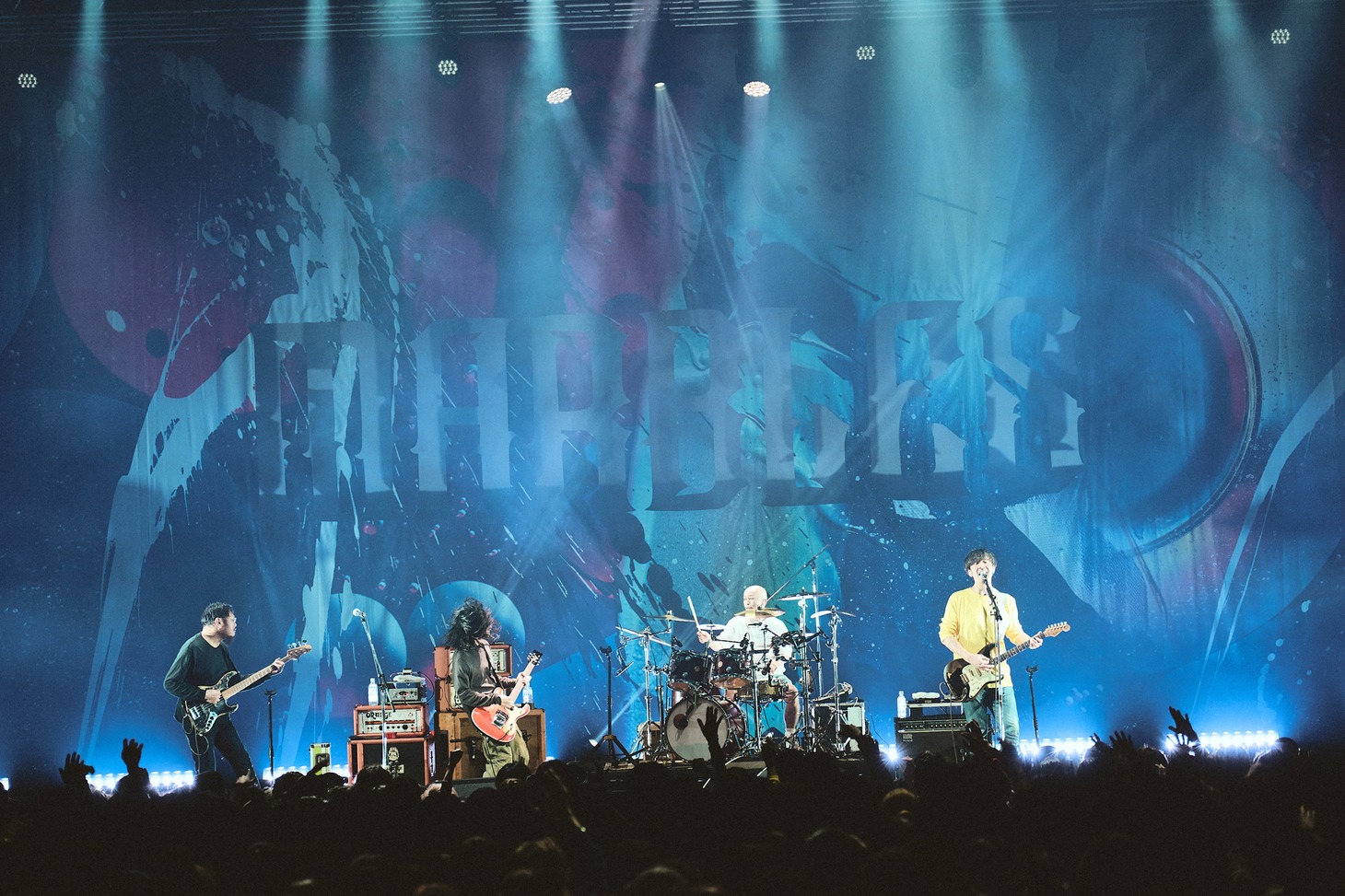 the band apartのライブの様子。（Photo by Ryotaro Kawashima）
