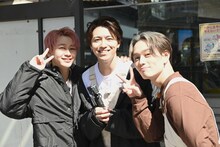 左からシューヤ、タカシ、マサヒロ。