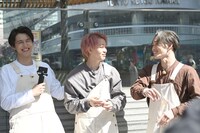 左からタカシ、シューヤ、マサヒロ。