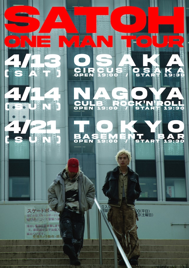 SATOH「SATOH ONE MAN TOUR」キービジュアル