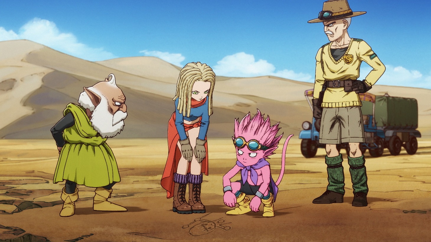 「SAND LAND: THE SERIES」ビジュアル (c)バード・スタジオ / 集英社 (c)SAND LAND製作委員会