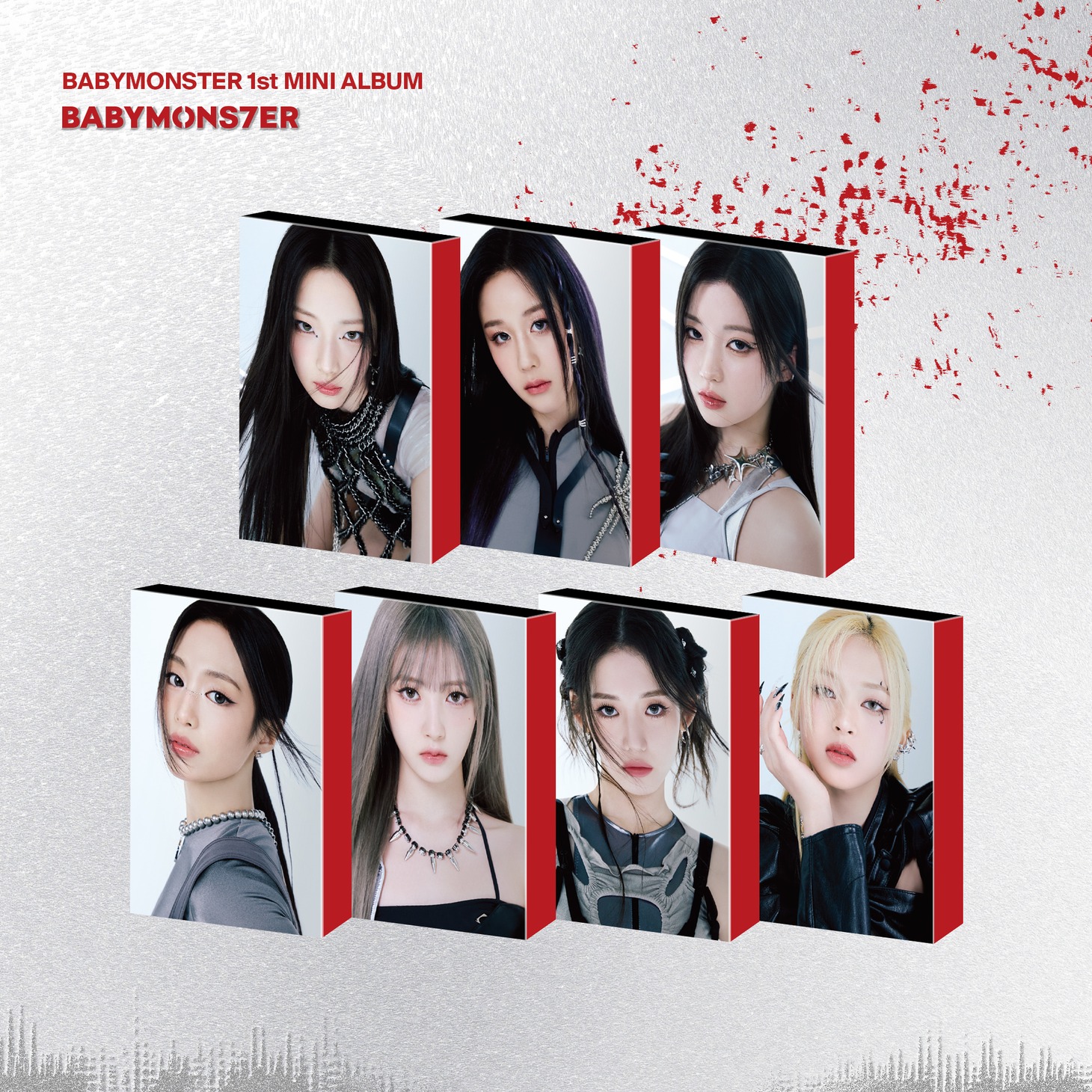 BABYMONSTER「BABYMONS7ER」パッケージ写真