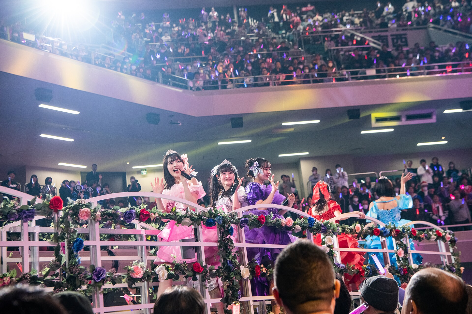 ババババンビ 武道館ワンマンライブ『馬鹿騒ぎ天下統一'24』」の様子