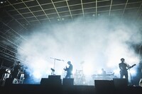 [Alexandros]「Back To School!! celebrating Aoyama Gakuin's 150th Anniversary」の様子。（撮影：河本悠貴）