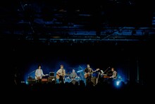 「くるりオフィシャルサポーターズクラブ『純情息子』限定イベント」東京公演2日目の様子。（撮影：三田村亮）