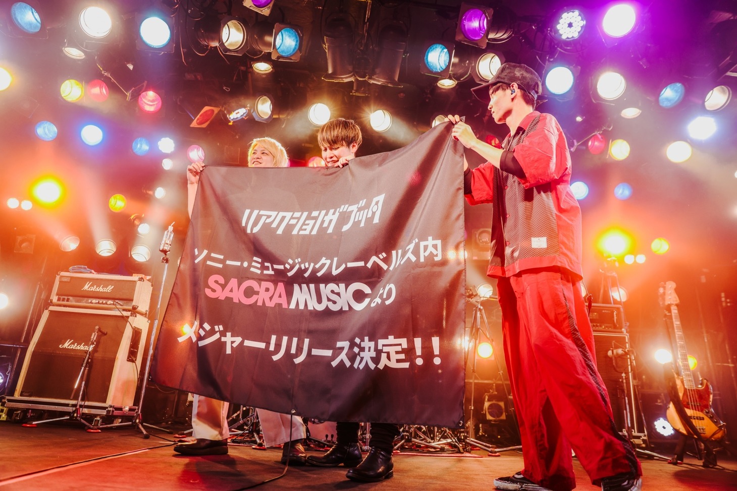 リアクション ザ ブッタ（撮影：松本いづみ）