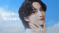 ロートUVのテレビCM「UV Positive Revolution」編より。