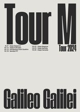 「Galileo Galilei TOUR M」告知画像