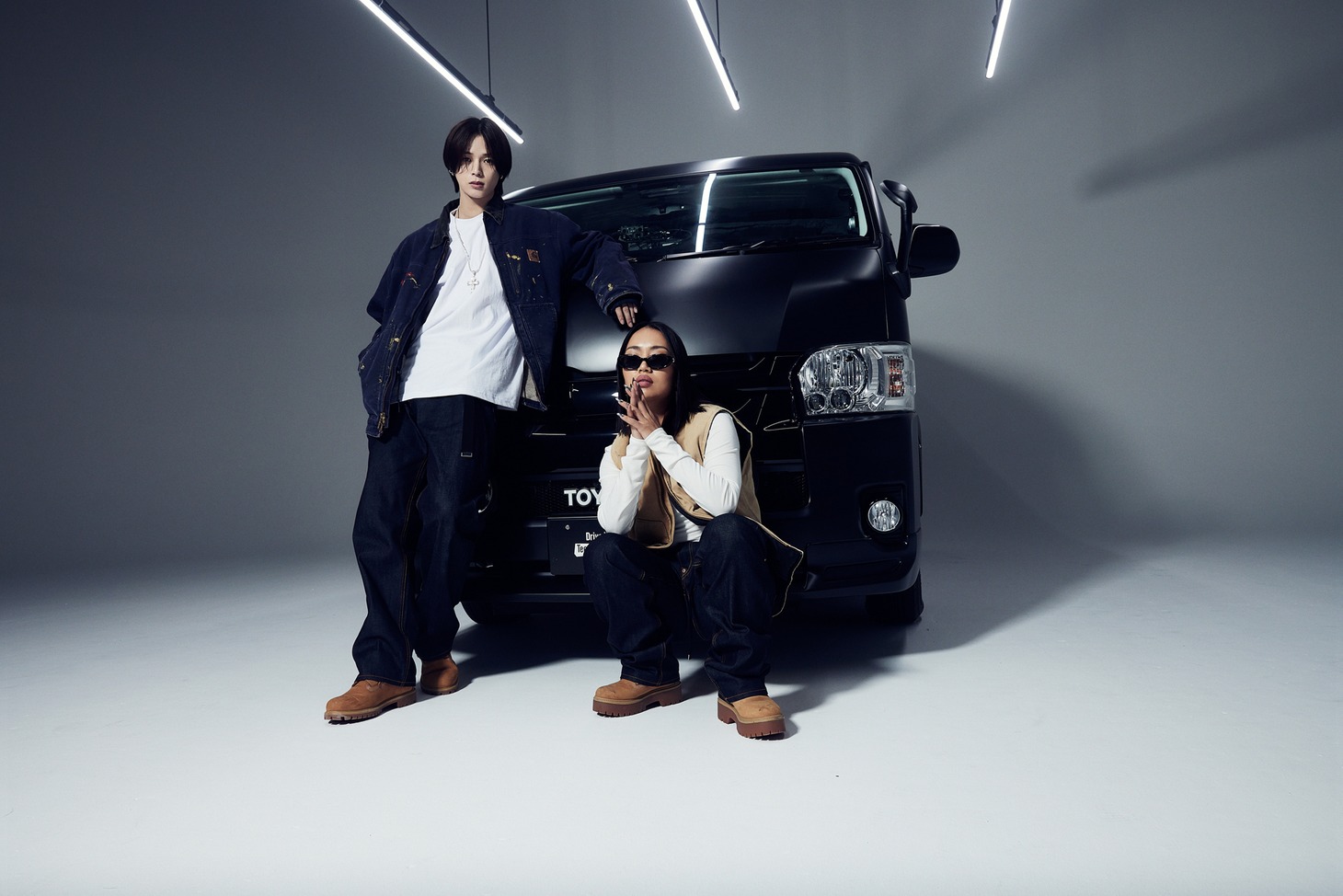 K（&TEAM）とRIEHATA。