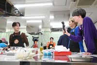 マサヒロの調理の様子。