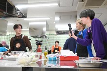 マサヒロの調理の様子。