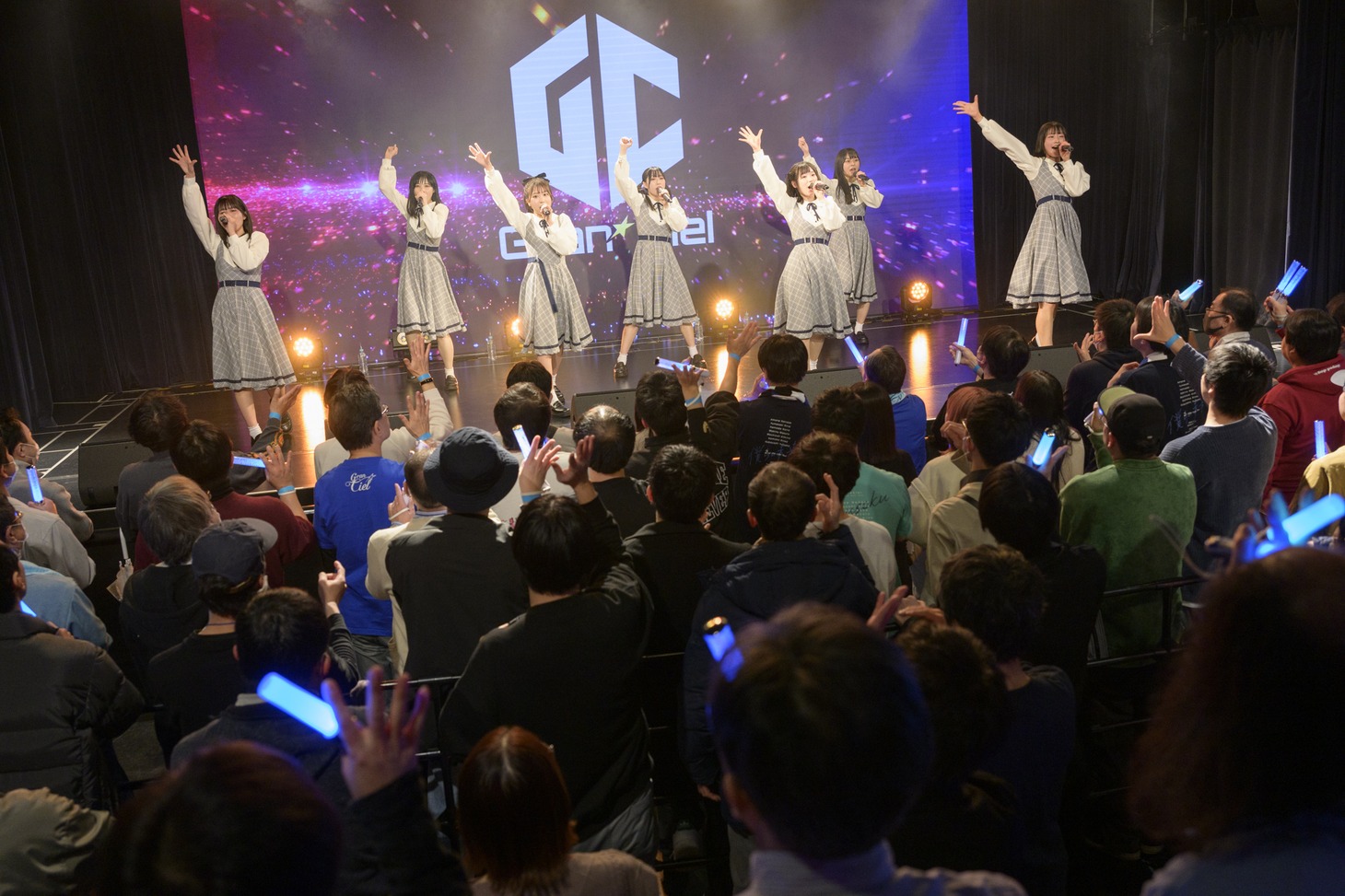 「Gran☆Ciel 2nd season お披露目ライブ！」の様子。（撮影：林晋介）