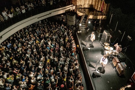 サニーデイ・サービスのライブの様子。(Photo by Yu Hashimoto)