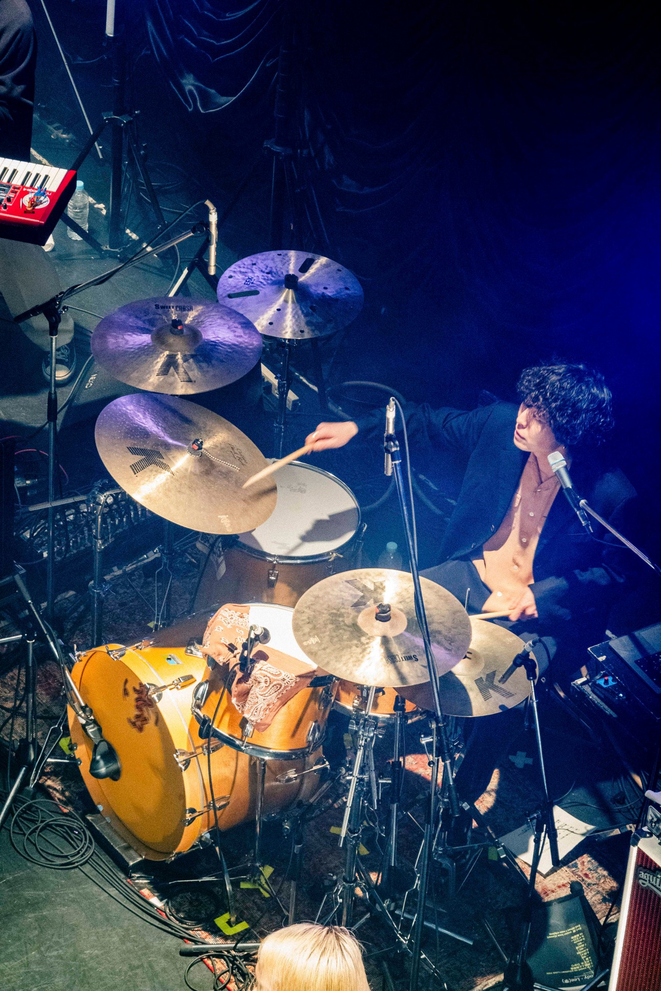 原汰輝（Dr / Cody・Lee(李)）（Photo by Yu Hashimoto）