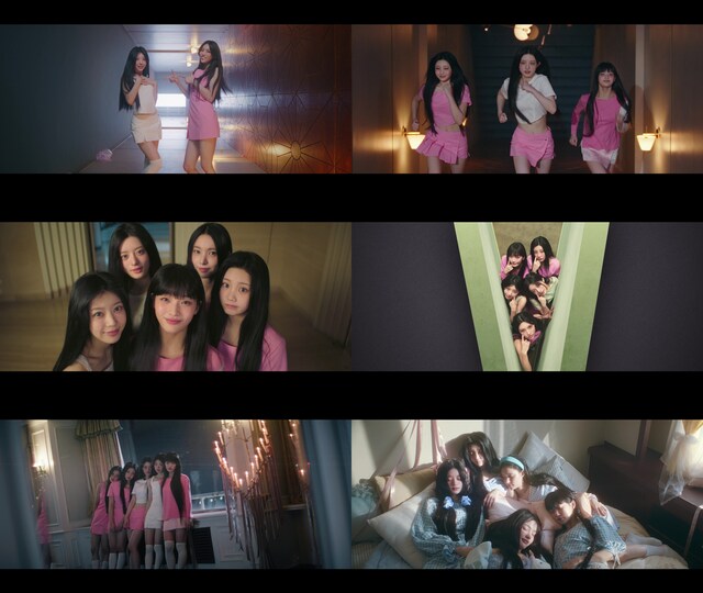 ILLIT「Magnetic」ミュージックビデオより。(P)&(C) BELIFT LAB Inc.