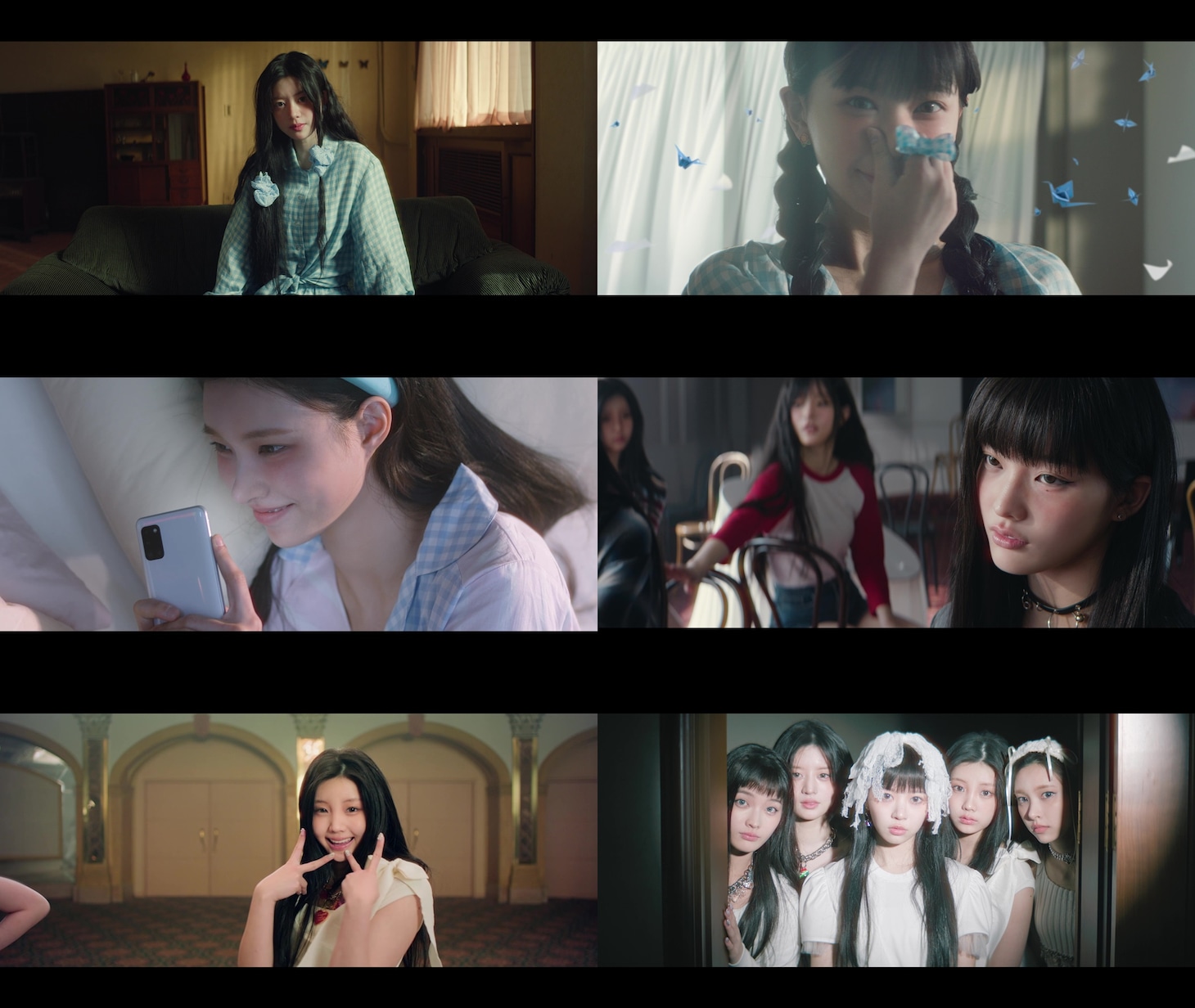 ILLIT「Magnetic」ミュージックビデオより。(P)&(C) BELIFT LAB Inc.