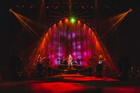 「SUPER BEAVER 都会のラクダ TOUR 2023-2024 ～ 駱駝革命21 ～」埼玉・さいたまスーパーアリーナ公演の様子。（撮影：青木カズロー）
