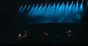 左から坂本龍一、ジャキス・モレレンバウム、エヴァートン・ネルソン。(c)フジテレビ