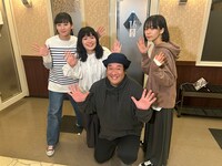 左から高田静流、富田望生、岡崎体育、永瀬未留。