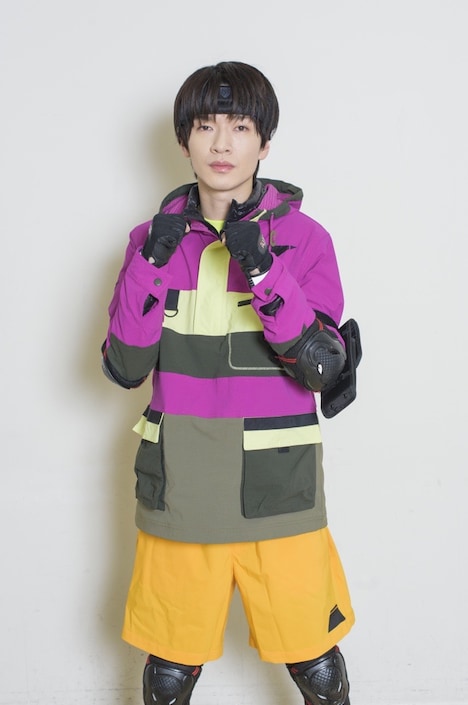 「逃走中」に挑む深澤辰哉。 (c)フジテレビ