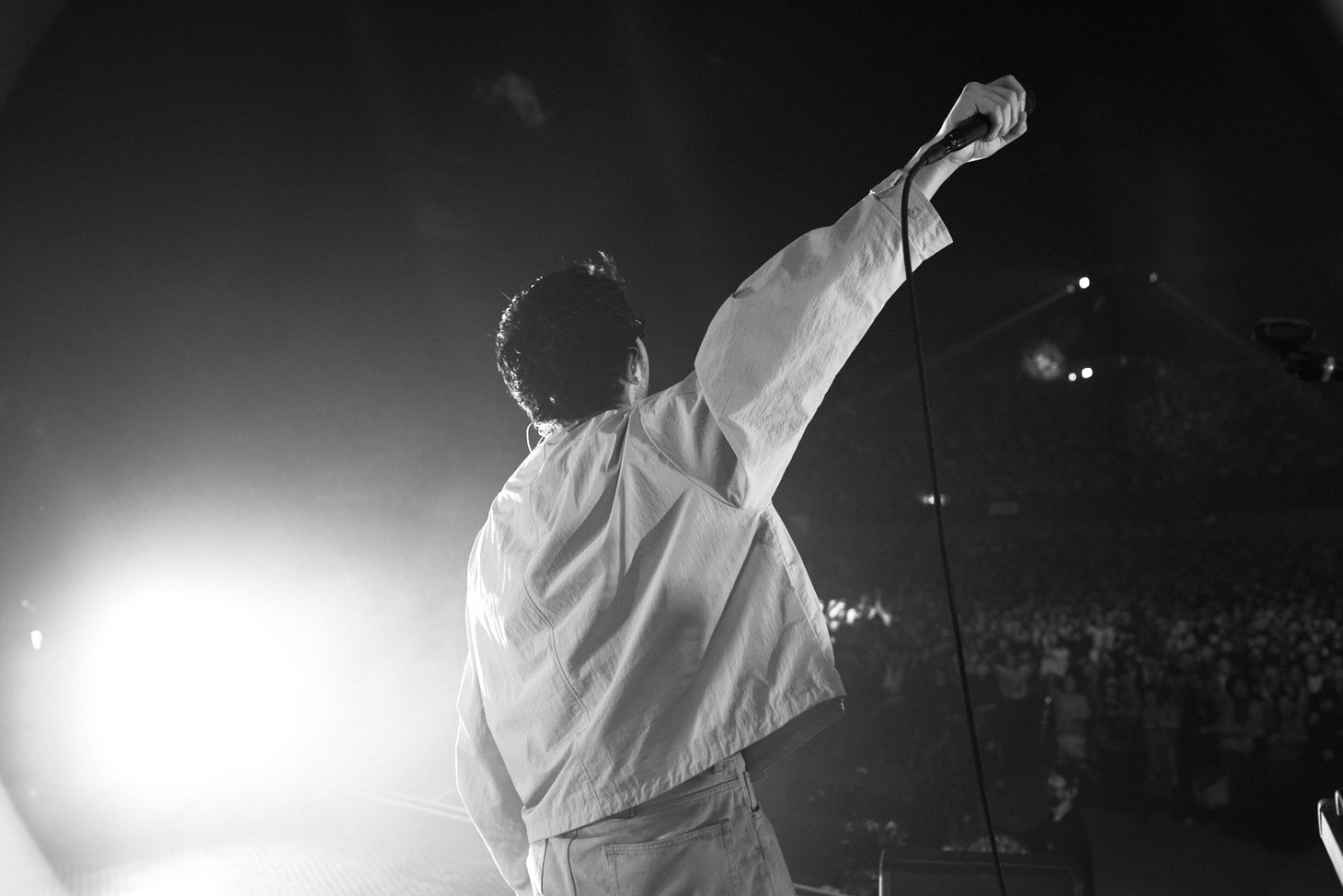 井口理（Vo, Key）。写真は札幌ドーム公演。（Photo by Tomoyuki Kawakami）