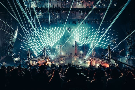 「King Gnu Dome Tour THE GREATEST UNKNOWN」東京ドーム公演の様子。（Photo by Kosuke Ito）